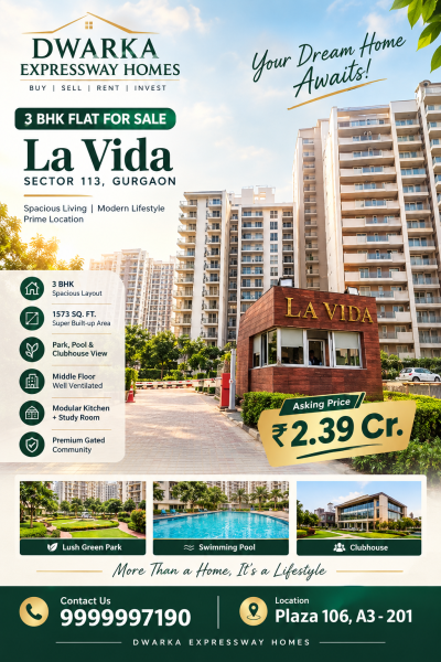 2.5 BHK for sale Tata La Vida  